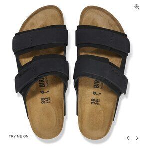 NWT Birkenstock Uji black sandals EU 39 US 8/8.5